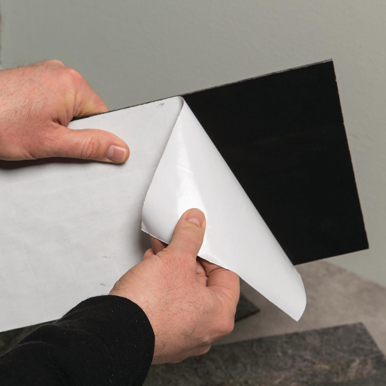 Aspect Peel and Stick Stone Overlay Kitchen Backsplash - Frosted Quartz(Approx. 15 sq ft Kit)