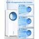 thumbnail image 5 of Myicy Aire Acondicionado Sin Ventanas Enfriador De Aire Evaporativo Sin Aspas De 27 Pulgadas Con 4 Modos Y 3 Velocidades Tanques Dobles 4 Bolsas De Hielo Control Remoto De 25 Pies Temporizador 7H Enfr, 5 of 5