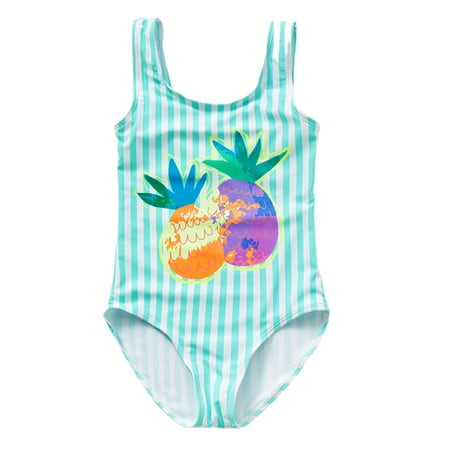 

Toddler Kids Girls One Piece Swimsuit Swimwear Flamingo Bikini Bathing Suit Rash Guard Sunsuit