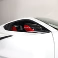 thumbnail image 3 of TINKI Real Carbon Fiber Door Rear View Mirror Lower Trim Cover Fit for Chevrolet Corvette C8 2020-2023,  Auto Door Rearview Mirror Protective Trim, 3 of 11