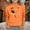 Orange, variant on Frwgonr School Shirts for Girls Orange Kids Summer Fall Crewneck Loose Casual Tops Tees Size 3T-12