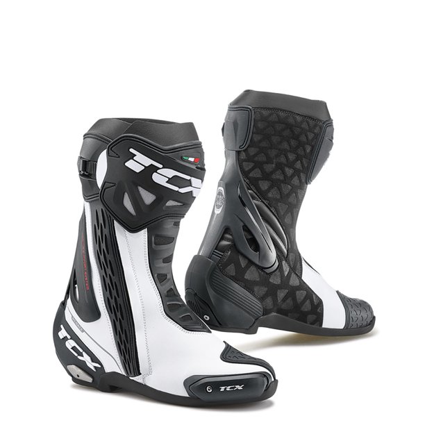 TCX RT-Race Boots, White/Black, Size:44 - Walmart.com - Walmart.com