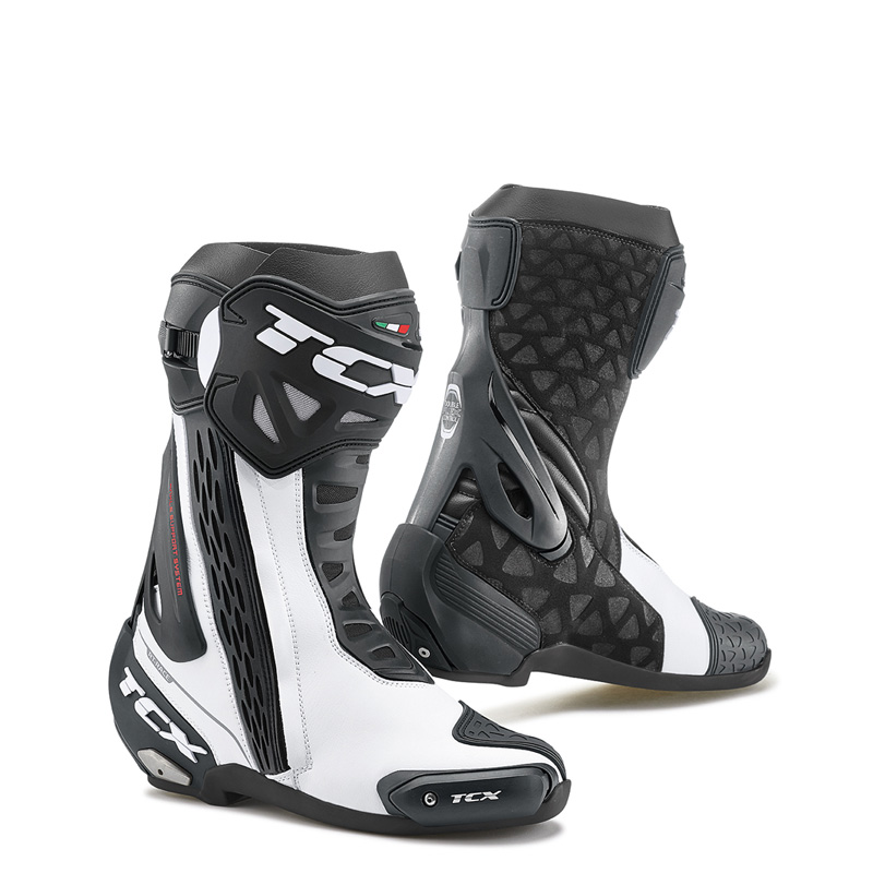 TCX RT-Race Boots, White/Black, Size:41 - Walmart.com