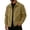 Khaki, variant on Zimjoy Corduroy Jacket for Men Button Down Vintage Long Sleeve Shacket Lightweight Relaxed Fit Western Jackets for Casual Fall Winter Beige L