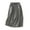 Gray, variant on Kaemgyyd Women Cotton Linen Skirt Elastic High Waist Casual Loose Skirts Solid Baggy Flowy a Line Drawstring Skirts
