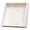 White-Square 9 inches, variant on Elegant Dried Flower Display Frame, Natural Finish Square with Clear Glass Panel Picture Frame