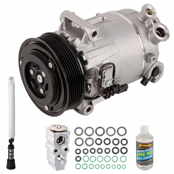 For Chevy Malibu 2016 2017 2018 AC Compressor w/ A/C Repair Kit - BuyAutoParts