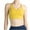 Yellow, variant on Bigersell Workout Bra Women's Sport Underwear Fall Yoga Wear Thin Running Back Training Shock-proof Vest Breasted Bra Female Nursing Sleep Bra Women Spandex Full-Figure Bra Style 828, Blue S