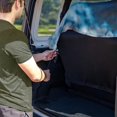 thumbnail image 5 of KUIFORTI Windshield Sunshade for 2007-2025 Wrangler Rubicon Sahara TJ JK JKU 2 & 4 Door Car Sun Visor Protector Blocks UV Rays and Keep Vehicle Cool, Palm Tree, 5 of 7