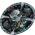 thumbnail image 1 of Hebilla de Cinturón Gótico Cabeza de Flor Pintada de Vaquero Punk Sunnimix Hebilla de cinturón gótica, 1 of 6