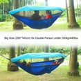 thumbnail image 5 of Ayamaya [3 in 1]Camping Hammock with Mosquito Net & Sunshade Cloth & Tree Straps for 2 Person, Portable Nylon Pop up Swing Hammock Blue, 5 of 7