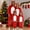 Style 1:Red, variant on mgoYE Matching Family Christmas Pjs Christmas Clothes for Family Flannel Onesie with Hood One Piece Pajamas Sleepwear Jumpsuit for Xmas Party(Brown,XL)