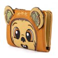 thumbnail image 2 of Star Wars Ewok Wicket Portefeuille Cosplay Loungefly Flap, 2 of 5