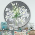thumbnail image 2 of Designart 'fleur Cleome Splash I' Ferme Métal Cercle Art Mural - Disque de 36, 2 of 5
