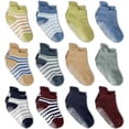 thumbnail image 1 of Zaples Calcetines tobilleros antideslizantes para bebés con suelas antideslizantes para bebés, niños pequeños, niños y niñas, 1 of 4