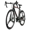 thumbnail image 3 of VEVOR Road Bike, 700C Wheels Racing Bike, SHIMANO 21 Speeds Drivetrain System City Commuter Road Bicycle, Urban Adult Sport Bike with Carbon Steel Frame, Drop Bar, Disc Brake, for Men and Women, 3 of 9