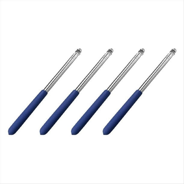Mástiles de Bandera Telescópicos de Mano, Mástil de Bandera Guía Portátil Extensible de Acero Inoxidable para Guías Turísticos, Puntero para Profesores B