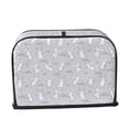 thumbnail image 2 of Daiia Fun Rabbit Pattern 2 slice Toaster Cover, Toaster Appliance Dust-proof Cover For Kitchen Small Appliance Dust Cover and Fingerprint Protection, 2 of 7