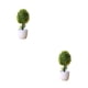 thumbnail image 2 of Bonsái artificial Wosthever Estilo nórdico Simulación Árbol Maceta Hogar Oficina Jardín Decoración Amarillo 2Conjunto, 2 of 6