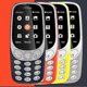 thumbnail image 2 of Teléfono 3310 - Teléfono de barra no inteligente de 2,4 pulgadas, compatible con personas mayores, con doble SIM y caracteres fuertes., 2 of 5