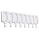 thumbnail image 3 of Moldes para helados, paletas, moldes de silicona para helados, moldes para paletas de silicona, 8 moldes ovalados uniformes para helado, cocina casera, helado hecho a mano y 20 palitos de madera, 3 of 7