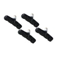 thumbnail image 3 of Almencla 4 Pieces Brake Pads Enhance Safe High Performance Sturdy Cycling Accessories V Type Black, 3 of 8