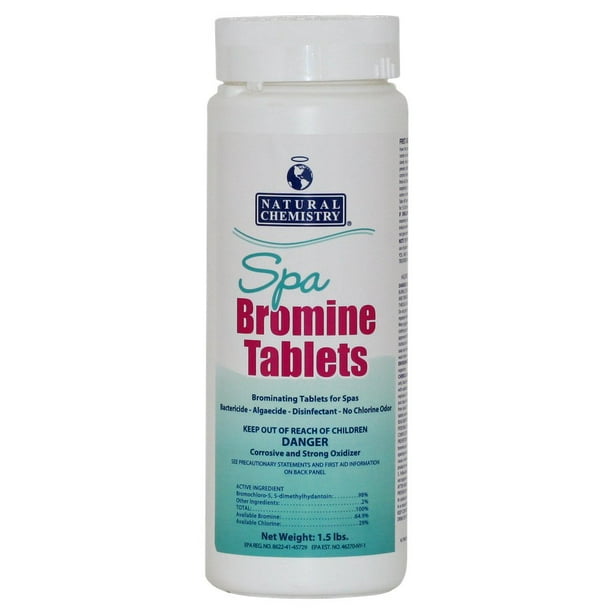 Natural Chemistry 04109 Hot Tub Spa Brominating Bromine Chemical