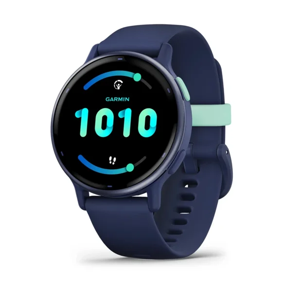Garmin Vivoactive 5 GPS Smartwatch - Metallic Navy Aluminum and Navy (010-02862-12)