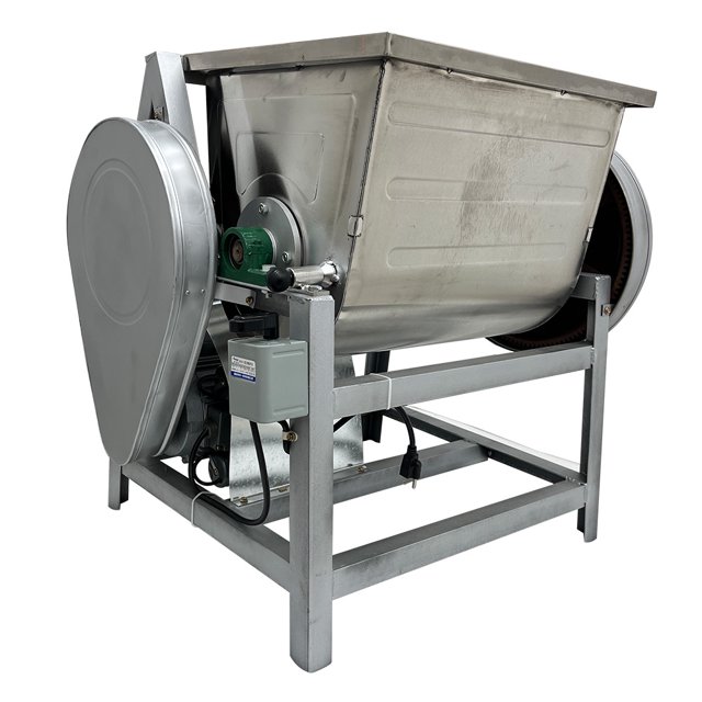 INTBUYING Commercial Dough Mixer Machine, 25KG, 2200W, Stainless Steel with 90° Tiltable Bowl