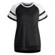 thumbnail image 3 of Pntutb Mujeres Casual Manga Corta Mangas Acampanadas O-cuello Sólido Camiseta Suelta Blusa tops Pntutb Pntutb-727, 3 of 7
