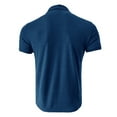 thumbnail image 6 of BLVB Men's Half Turtleneck Tops Undershirts Short Sleeve Basic Tops Casual Slim Fitted Summer Shirts, 6 of 6