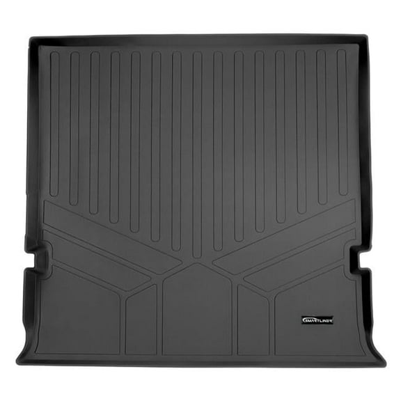 Trunk Floor Mat Behind 2nd Row Cargo Liner for 2003-2017 Ford Expedition, Black