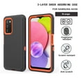 thumbnail image 3 of Xhy Samsung Galaxy A03s Case Heavy Duty Hard Shockproof Armor Protector phone Case Cover (Purle+White), 3 of 8