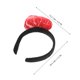 thumbnail image 2 of FELTECHELECTR Diadema de comida realista para cosplay y fiestas. Tocado de carne falsa. Accesorios para el cabello para festivales. Diadema de cosplay con forma de carne., 2 of 5