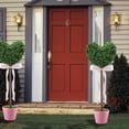 thumbnail image 5 of Heart Shaped Boxwood Topiary Tree, 2.5ft Artificial Faux Plant in Black Pot, Indoor Outdoor Valentine's Day and Porch Decor, 5 of 7