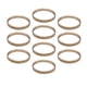 thumbnail image 4 of 5x10x Anillos De Carpeta De Hojas Sueltas Llavero Dorado Llaveros Para Informes De álbumes De Fotos, 4 of 8