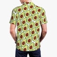 thumbnail image 5 of Rocae Avocado for Men's Short Sleeve Polo Shirt, Quick Drying Performance Moisture Wicking Sports Men's Golf Shirt 4X-Large, 5 of 9