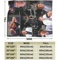 thumbnail image 3 of Blanket Derek Actors Shepherd Throw Flannel Blankets Warm Soft Cozy Fuzzy Air Conditioning Blanket for Living Room Sofa Bed Gift Blankets for All Seasons 30"x40", 3 of 6