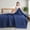 Navy-40"×60", variant on 1PC Soft Breathable Summer Throw Blanket for Household Multi‑Purpose Use,Navy,Size:90"×90"