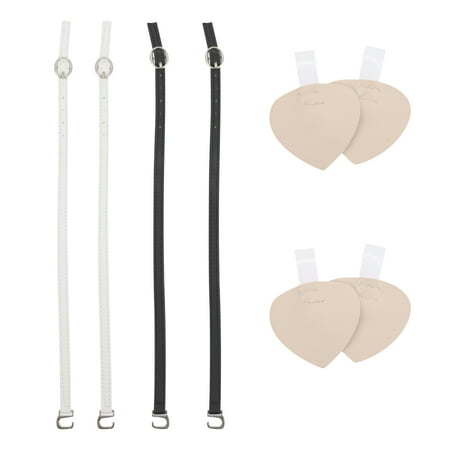 

JINYUANN 3 Pairs Women Anti-Drop Shoe Straps Shoelaces Leather High Heel Ankle Straps