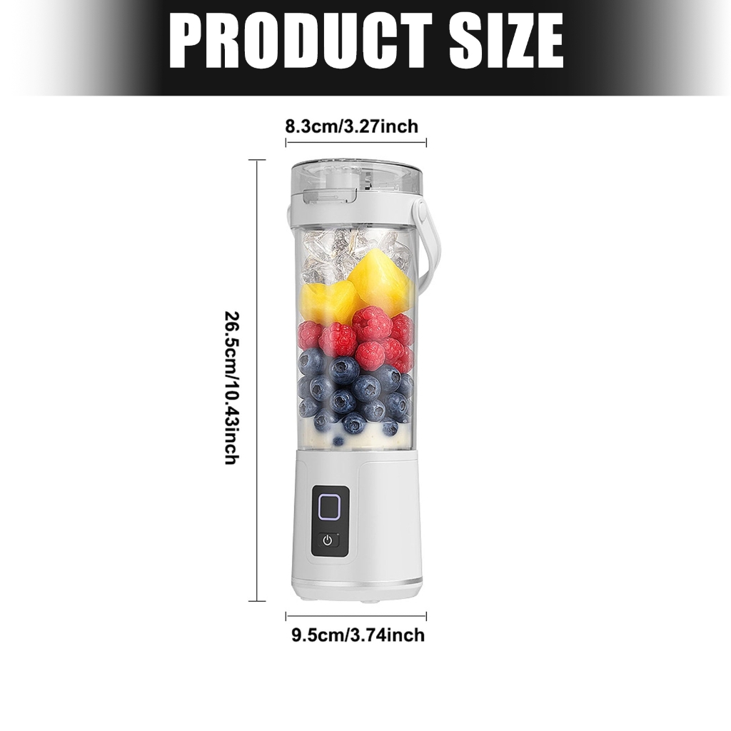 50W Portable Blending Machine Cup Electric Rechargeable Juicer Machine For Shakes Mixing Juicer