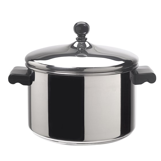 Farberware 18/10 Stainless Steel 4Quart Stock Pot Classic Stainless