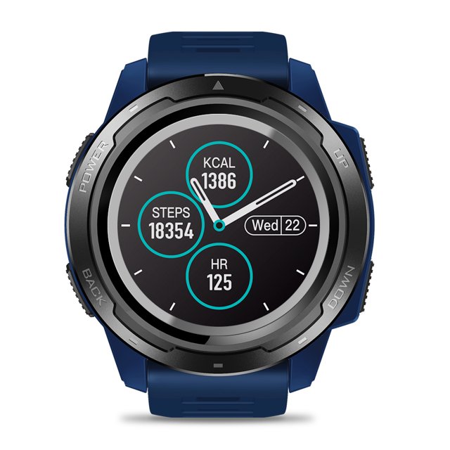 Reloj inteligente Zeblaze VIBE 5 Reloj digital IPS Resolución de 240 * 240 píxeles a prueba de agua Carevas Reloj inteligente