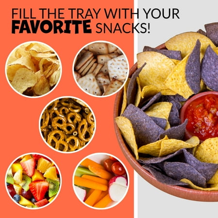 Taco Tuesday - TTTCSB10BR Tortilla Chip & Salsa Bowl - Brown