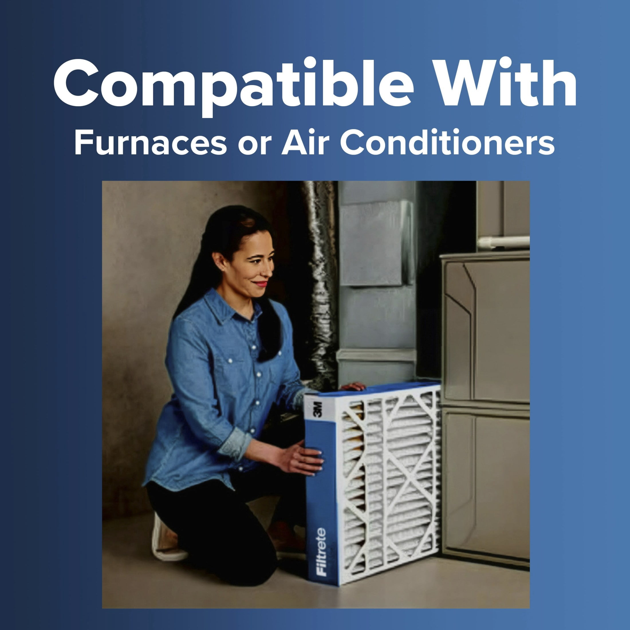 Filtrete 20x25x5 Fits Lennox HVAC Furnace Air Filter, MPR 1900 MERV 13, Premium Allergen, Bacteria and Virus, 2 Lennox Filters (Actual size 19.63 x 24.75 x 4.31 in.)