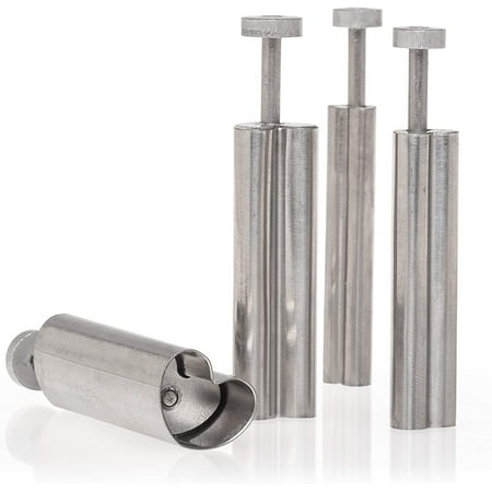 

Ateco 1943 Plunger with Plain Edge Heart Cutter Set in Graduated Sizes Stainless Steel 4 Pc Set