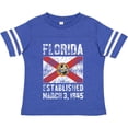 thumbnail image 3 of Inktastic Established March 3, 1845 Florida Flag Boys or Girls Toddler T-Shirt, 3 of 5