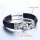 thumbnail image 2 of Qarigey vikinga negra para hombre, Vintage de cuero PU, accesorios de ropa duraderos Ropa, zapatos y accesorios Miscelánea No.2 Qarigey AP007018-02, 2 of 6