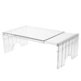 thumbnail image 5 of FOMIYES Transparent Stackable Refrigerator Shelf Divider Adjustable Organizer Rack for Home Kitchen Storage, 5 of 7