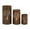 Copper Cutout Decorative Leaves Tree Round S/3 12", 9", 6"H, variant on DecMode 3 Holder Copper Metal Tree Cutout Decorative Candle Lantern, Set of 3